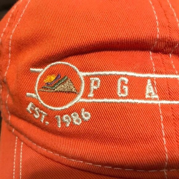Orange PGA West La Quinta gold cap one size - Picture 5 of 5